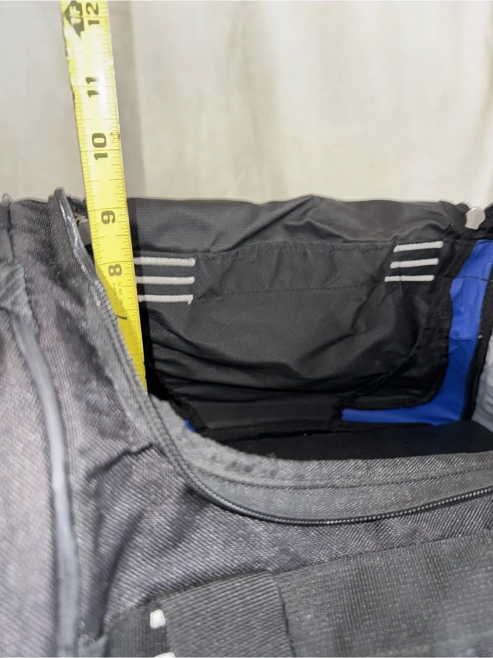 Adidas Vintage 90s Duffel or Gym Bag - Blue/Black